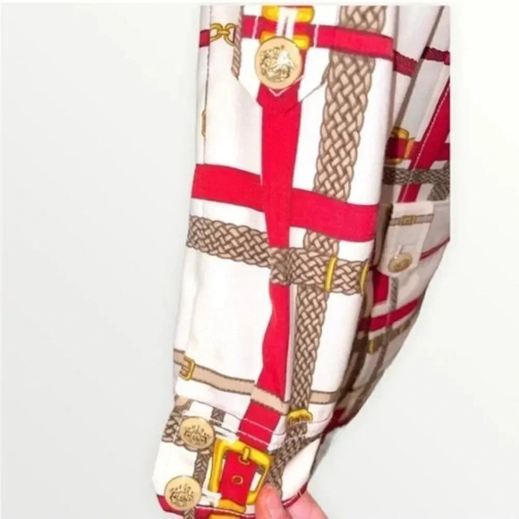 VINTAGE WOMANS DRESS "BELTS
BUCKLES AND BITS" PATTERN VERY
FLATTERING AND CLASSY - Picture 12 of 14